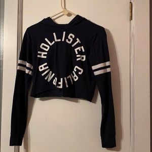 hollister cropped long sleeve
